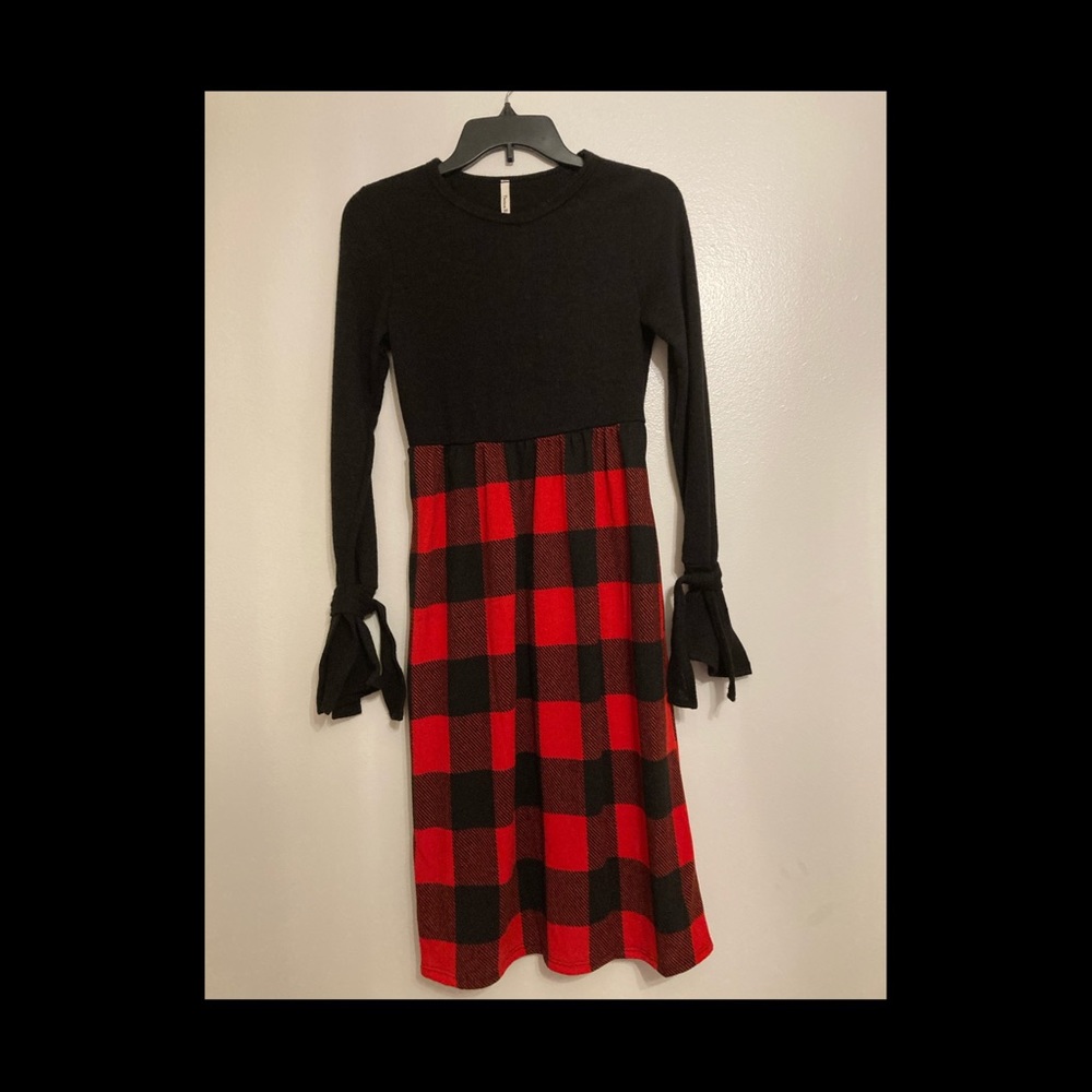 Buffalo Plaid boutique dress, BNWT